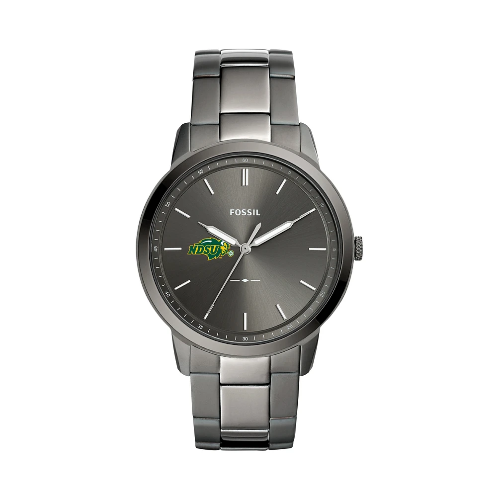 Fossil NDSU Bison The Minimalist Three-Hand Smoke Watch