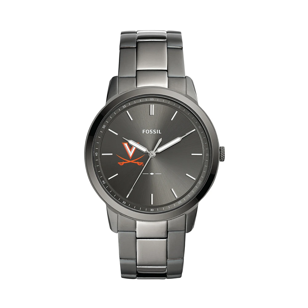 Fossil Virginia Cavaliers The Minimalist Three-Hand Smoke Watch