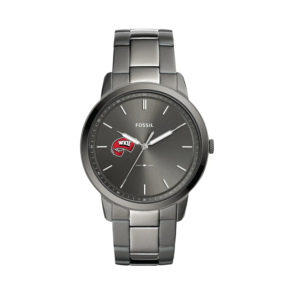 Fossil Western Kentucky Hilltoppers The Minimalist Three-Hand Smoke Watch