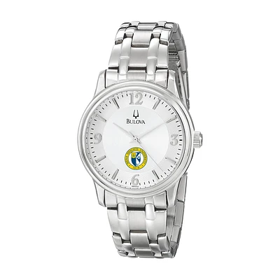 Men's Bulova Silver Siena Heights Saints
