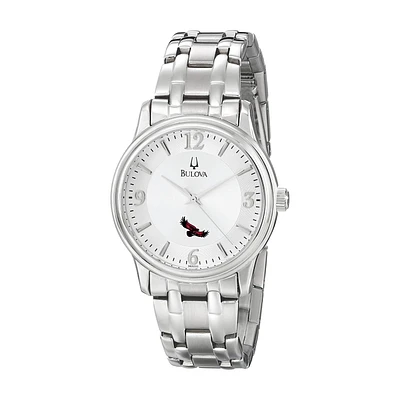 Men's Bulova Silver Saint Joseph's Hawks