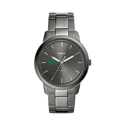 Fossil North Texas Mean Green The Minimalist Three-Hand Smoke Watch