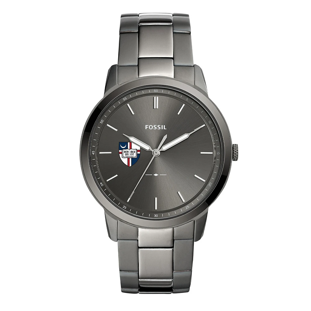 Fossil Catholic University Cardinals The Minimalist Three-Hand Smoke Watch