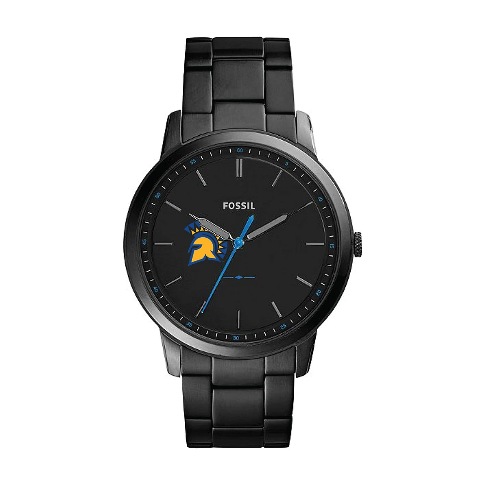 Fossil San Jose State Spartans The Minimalist Slim Stainless Steel Watch