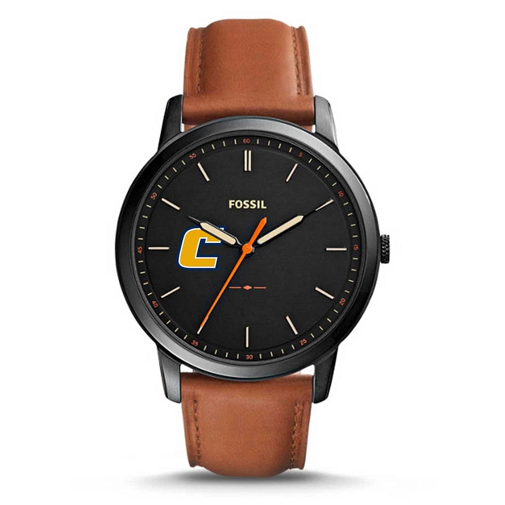 Fossil Tennessee Chattanooga Mocs The Minimalist Slim Light Brown Leather Watch