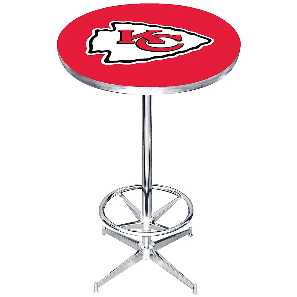 Imperial Kansas City Chiefs Pub Table