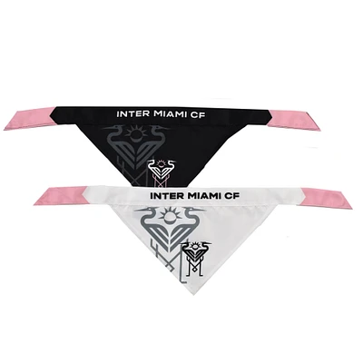 Little Earth Inter Miami CF Two-Pack Pet Bandana Set