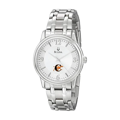 Men's Bulova Silver Campbell Fighting Camels
