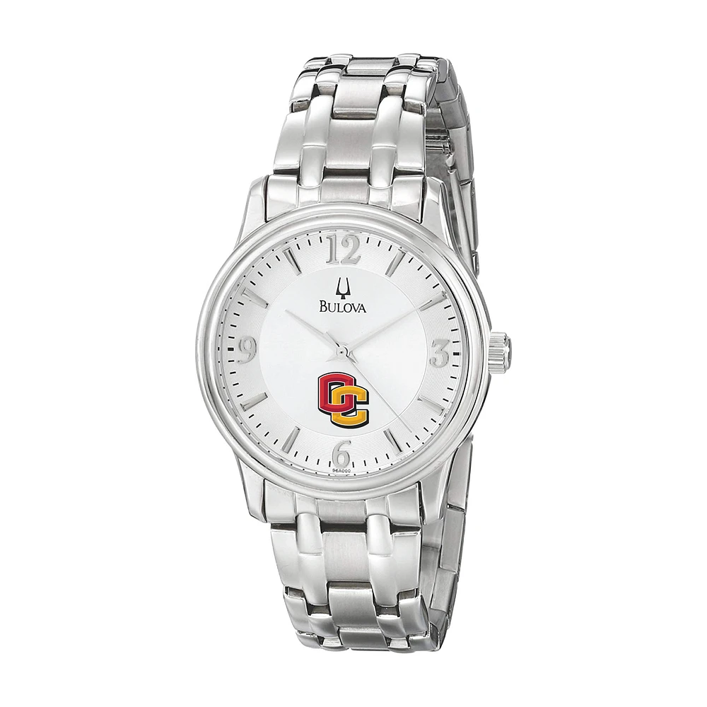 Men's Bulova Silver Oberlin Yeomen