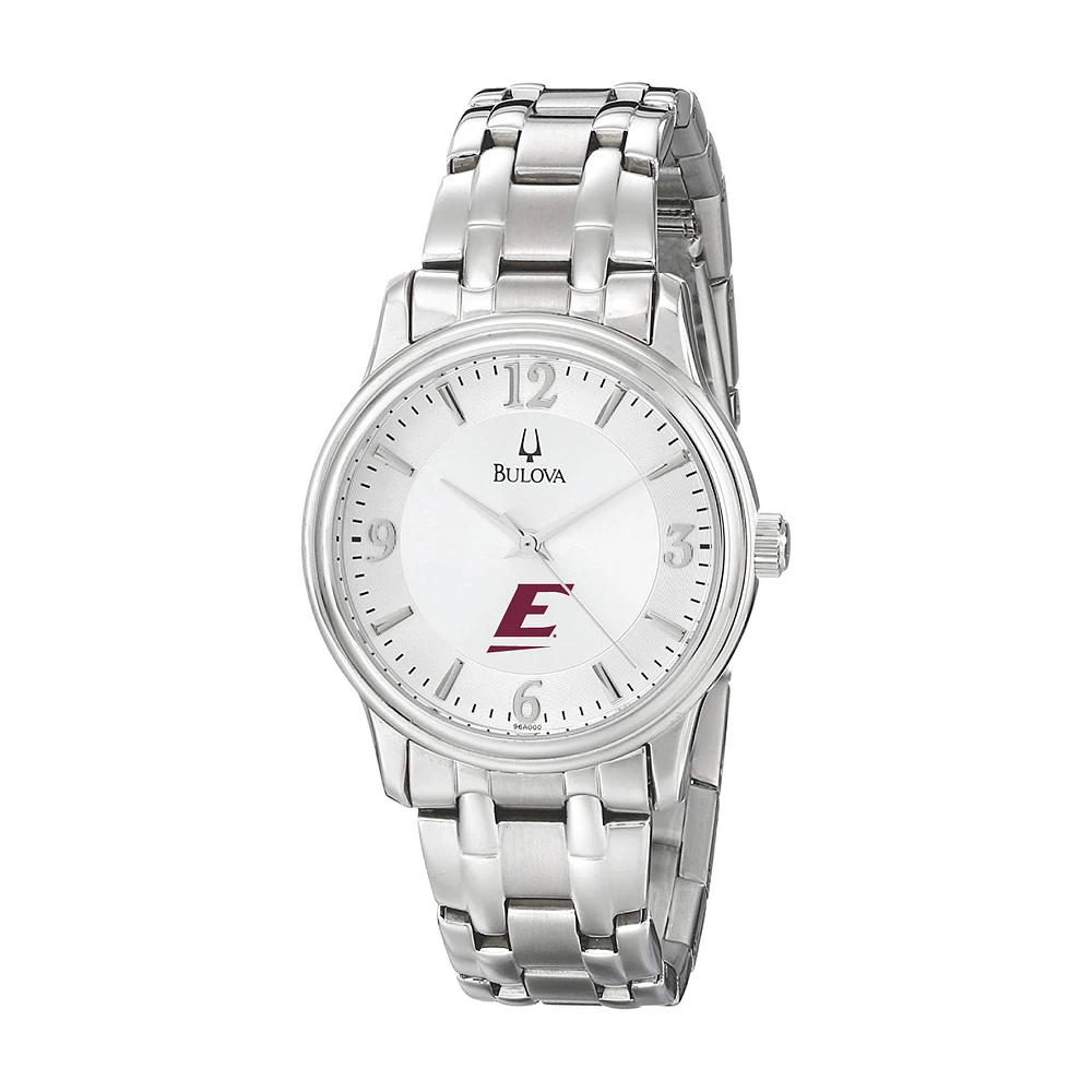 Men's Bulova Silver Eastern Kentucky Colonels