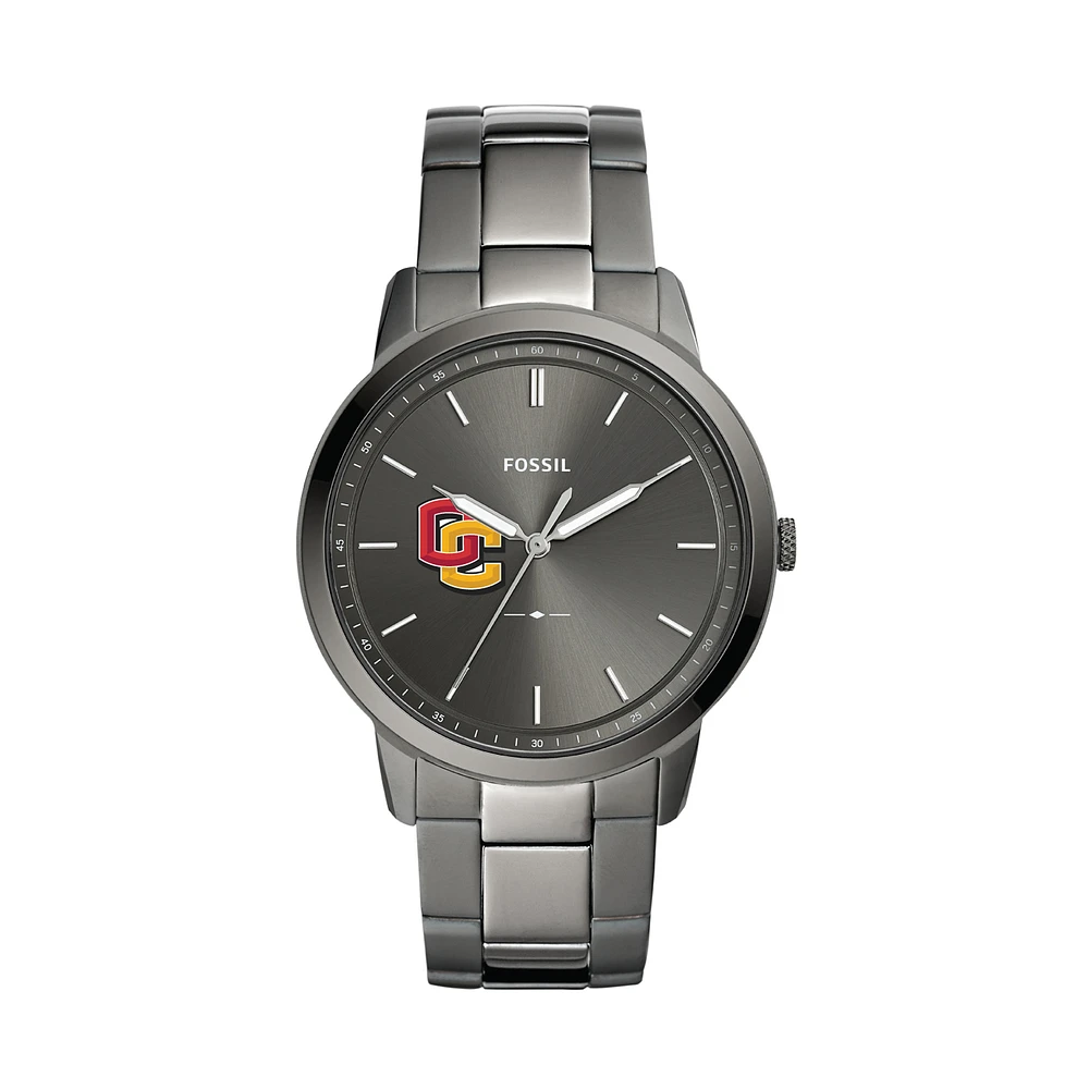 Fossil Oberlin Yeomen The Minimalist Three-Hand Smoke Watch