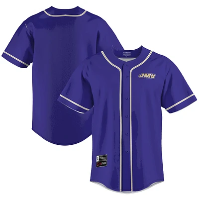 Men's GameDay Greats Purple James Madison Dukes Lightweight Baseball Jersey