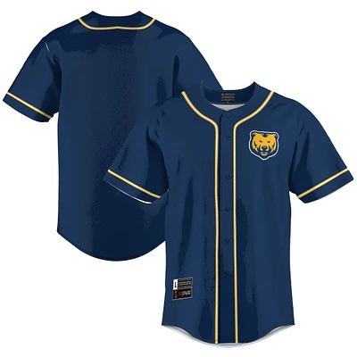 Men's GameDay Greats Blue Northern Colorado Bears Lightweight Baseball Jersey