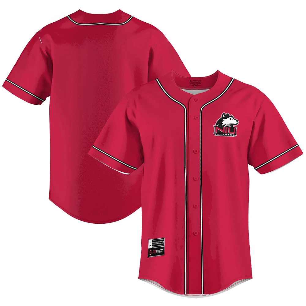 Men's GameDay Greats Cardinal Northern Illinois Huskies Lightweight Baseball Jersey