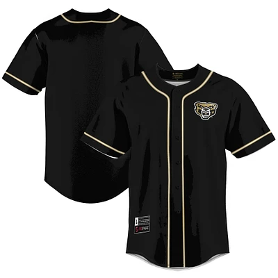 Men's GameDay Greats Black Oakland Golden Grizzlies Lightweight Baseball Jersey