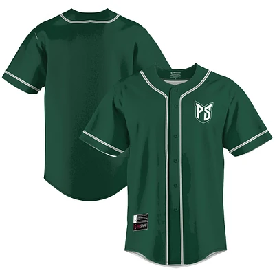 Men's GameDay Greats Green Portland State Vikings Lightweight Baseball Jersey