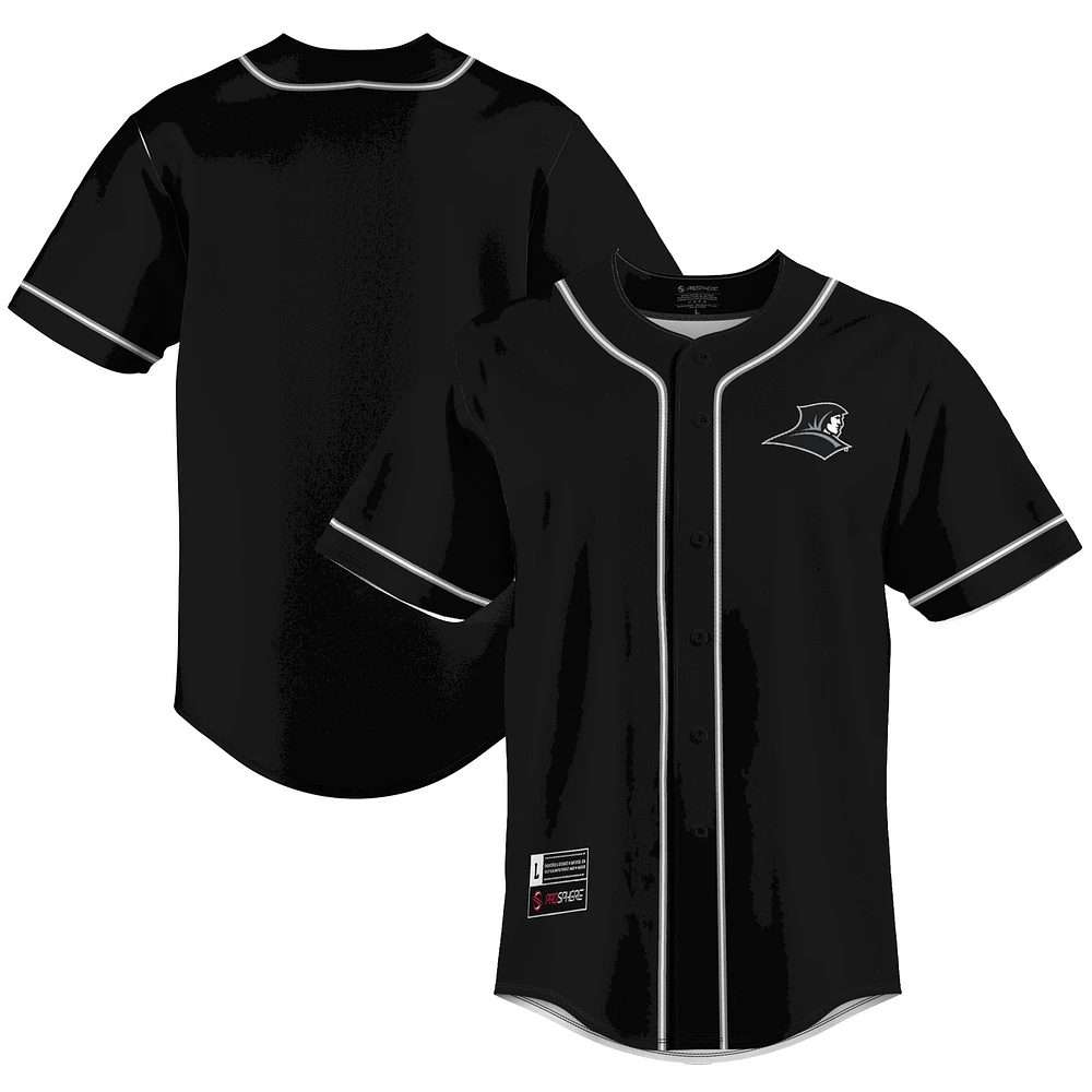 Men's GameDay Greats Black Providence Friars Lightweight Baseball Jersey