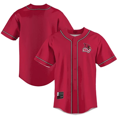 Men's GameDay Greats Red Saginaw Valley State Cardinals Lightweight Baseball Jersey