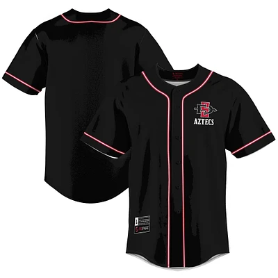 Men's GameDay Greats Scarlet San Diego State Aztecs Lightweight Baseball Jersey