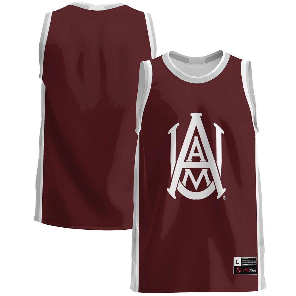 Men's GameDay Greats Maroon Alabama A&M Bulldogs Lightweight Basketball Jersey