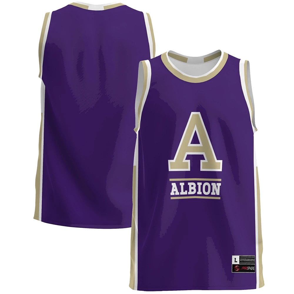 Men's GameDay Greats Purple Albion Britons Lightweight Basketball Jersey