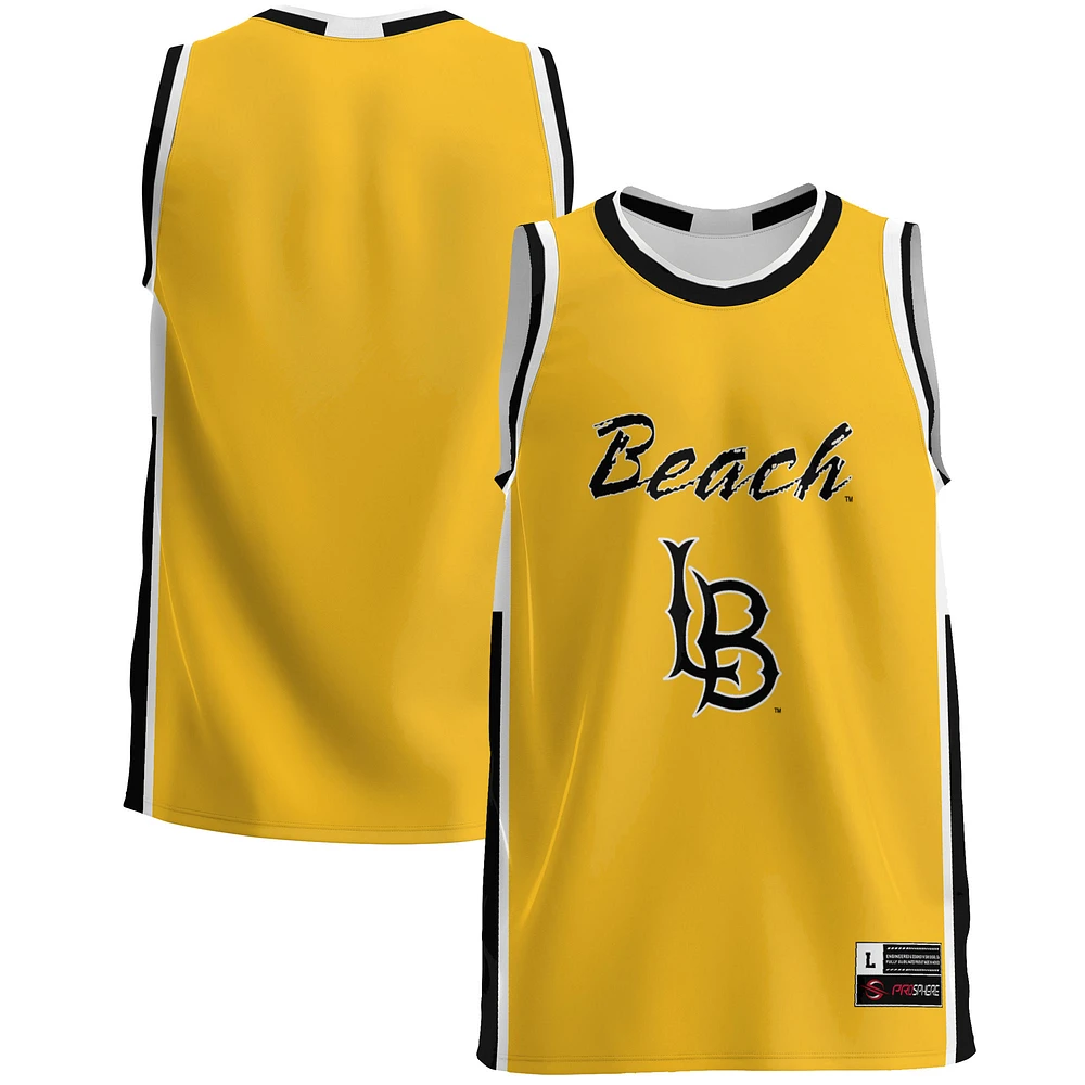 Men's GameDay Greats Gold Cal State Long Beach The Lightweight Basketball Jersey