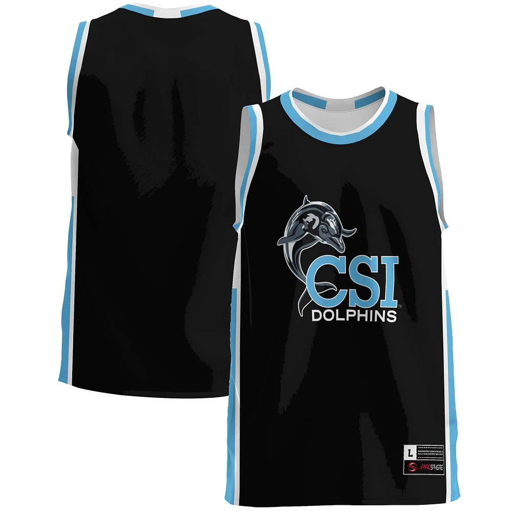 Men's GameDay Greats Light Blue CUNY College of Staten Island Lightweight Basketball Jersey