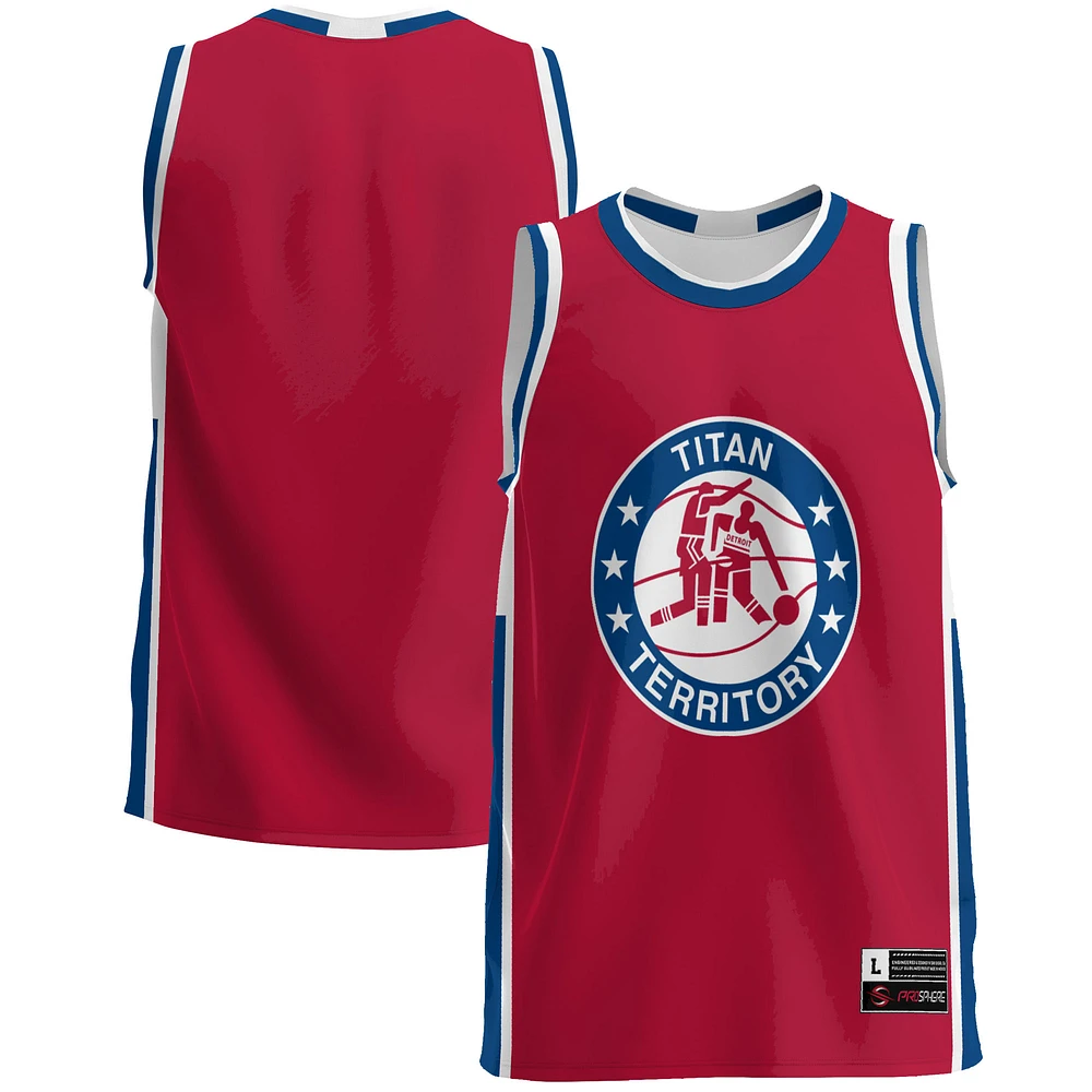 Men's GameDay Greats Blue Detroit Mercy Titans Lightweight Basketball Jersey