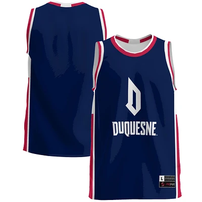 Men's GameDay Greats Blue Duquesne Dukes Lightweight Basketball Jersey
