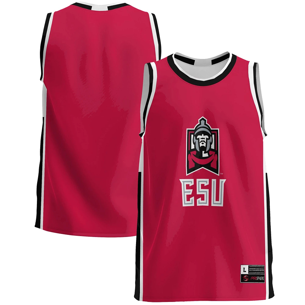Men's GameDay Greats Red East Stroudsburg Warriors Lightweight Basketball Jersey