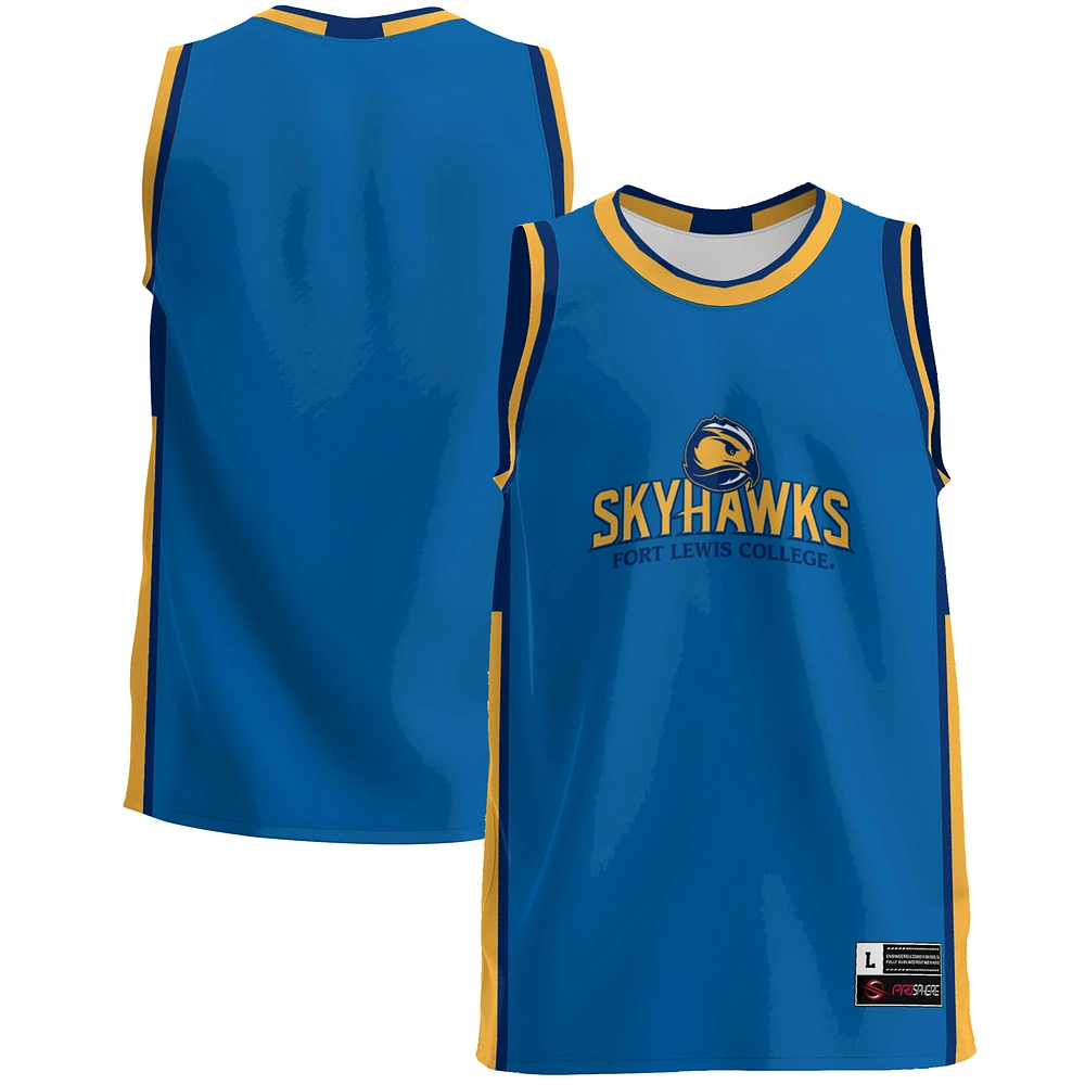 Men's GameDay Greats Blue Fort Lewis College Skyhawks Lightweight Basketball Jersey