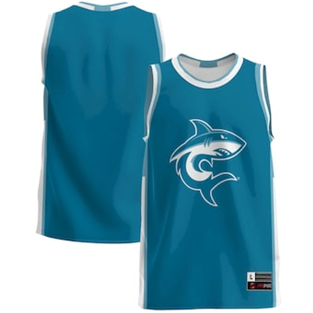 Men's GameDay Greats Teal Hawaii Pacific Sharks Lightweight Basketball Jersey