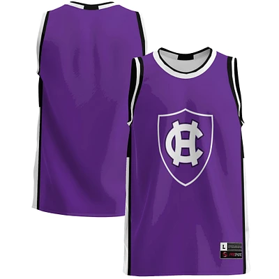 Men's GameDay Greats Purple Holy Cross Crusaders Lightweight Basketball Jersey