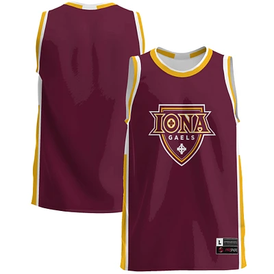 Men's GameDay Greats Maroon Iona University Gaels Lightweight Basketball Jersey