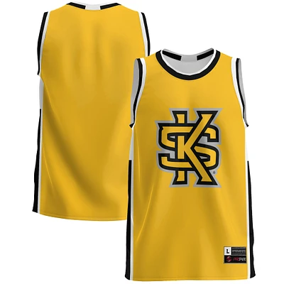 Men's GameDay Greats Gold Kennesaw State Owls Lightweight Basketball Jersey