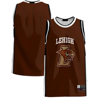 Men's GameDay Greats Brown Lehigh Mountain Hawks Lightweight Basketball Jersey