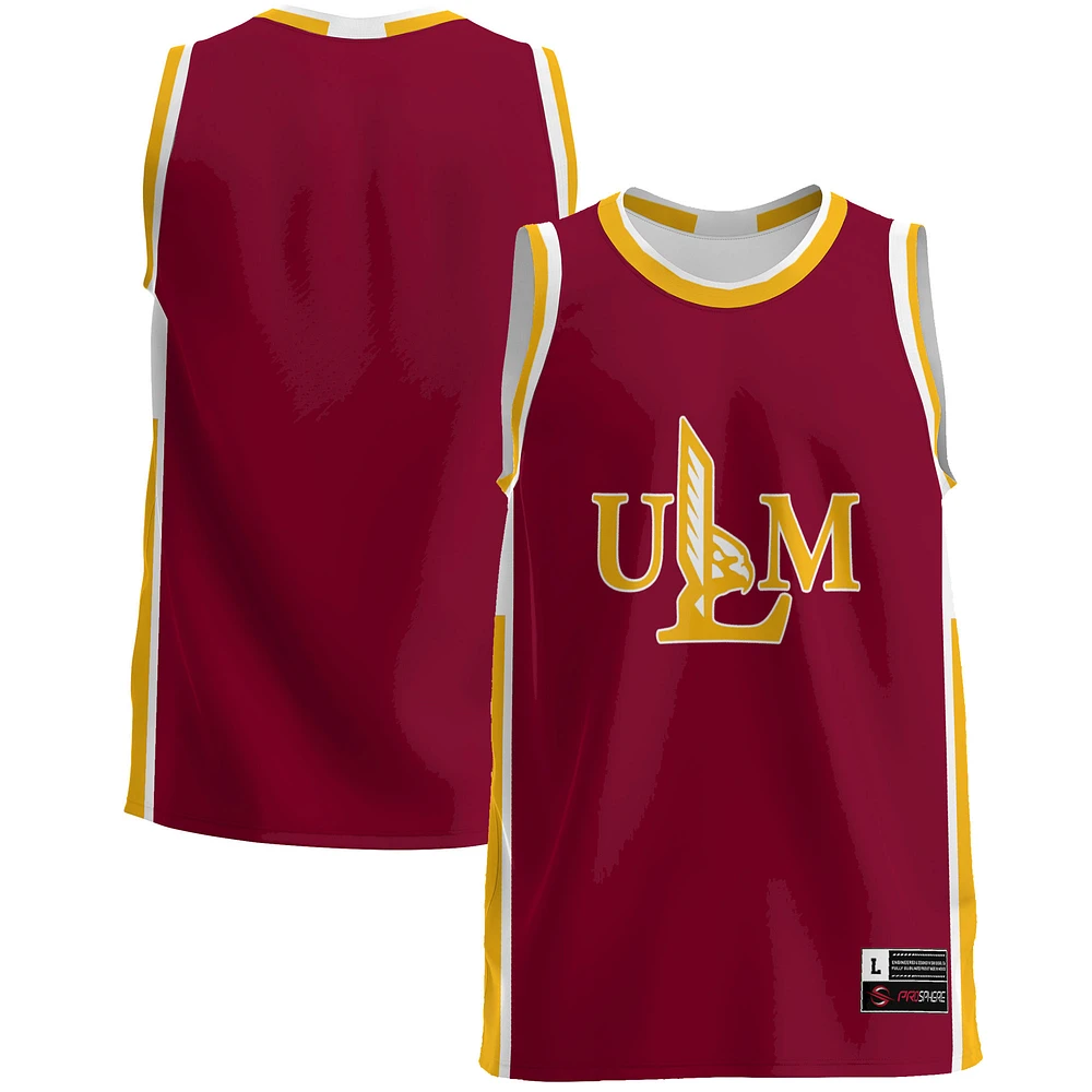 Men's GameDay Greats Maroon ULM Warhawks Lightweight Basketball Jersey