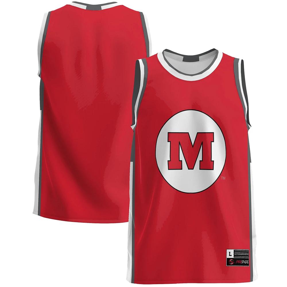 Men's GameDay Greats Red Monmouth College Fighting Scots Lightweight Basketball Jersey