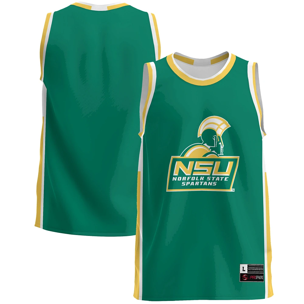 Men's GameDay Greats Green Norfolk State Spartans Lightweight Basketball Jersey