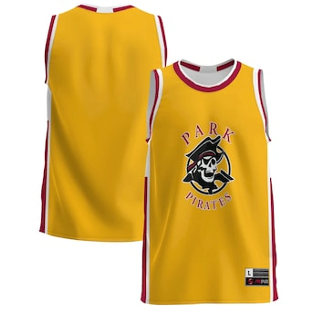 Men's GameDay Greats Gold Park Pirates Lightweight Basketball Jersey