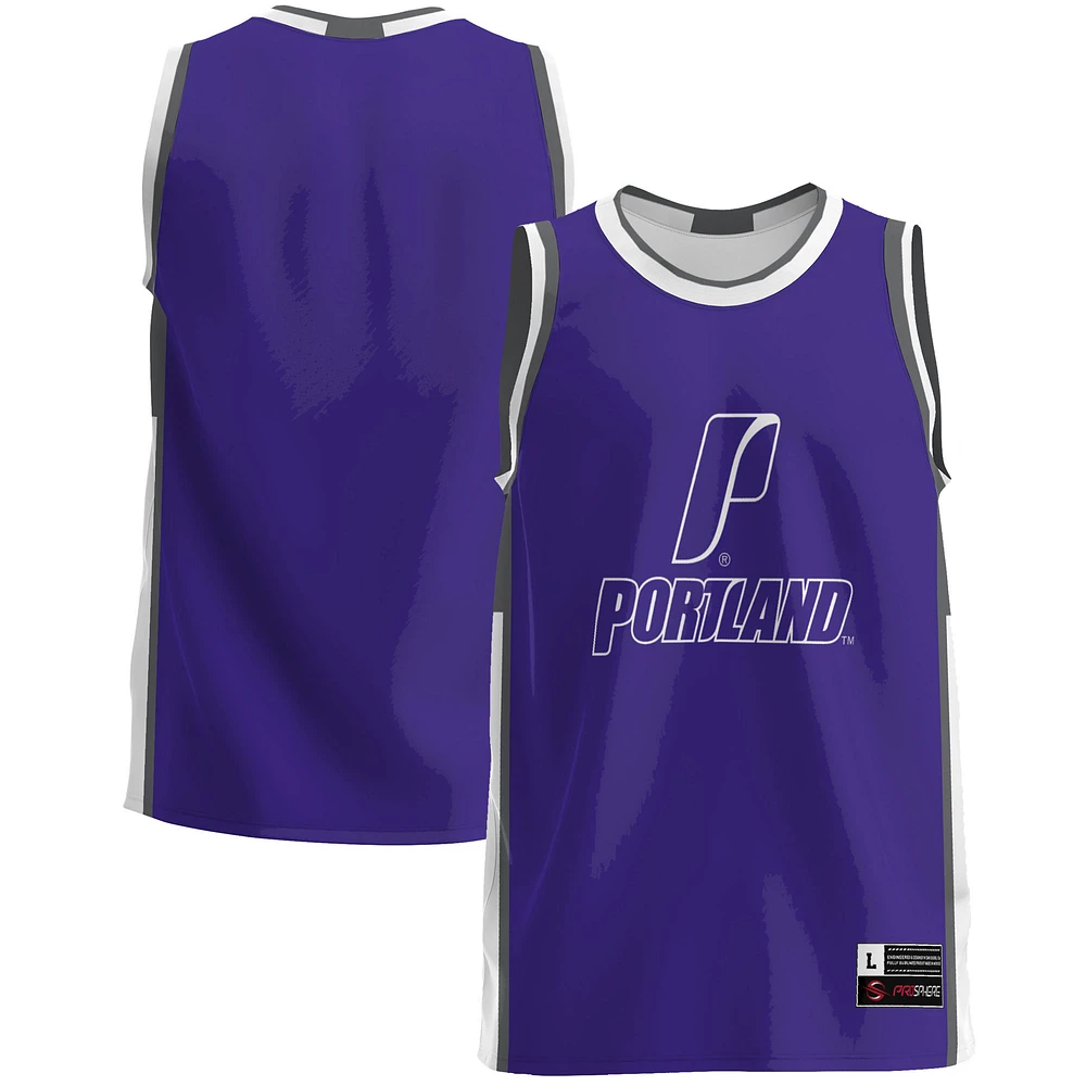 Men's GameDay Greats Purple Portland Pilots Lightweight Basketball Jersey