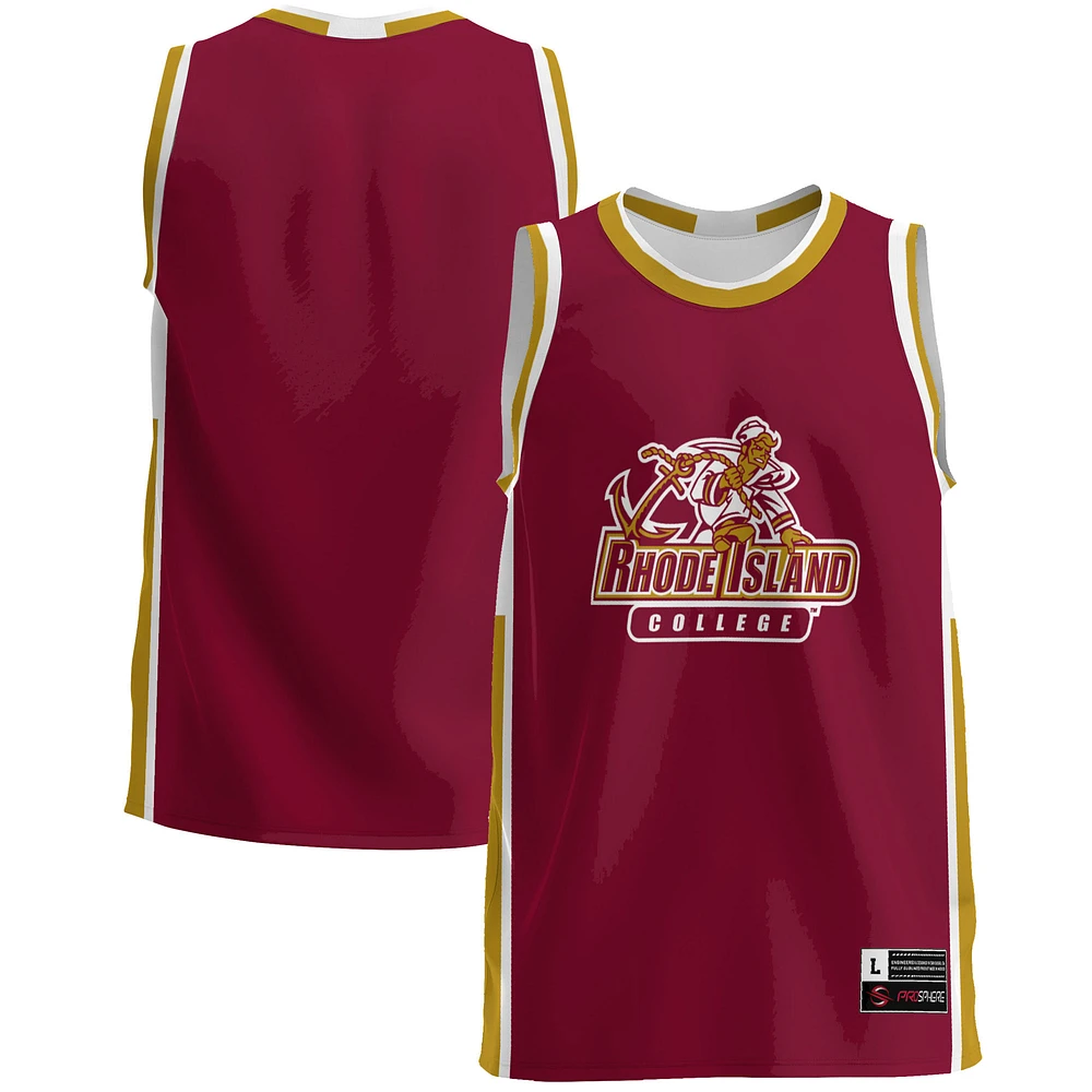 Men's GameDay Greats Burgundy Rhode Island Anchormen Lightweight Basketball Jersey