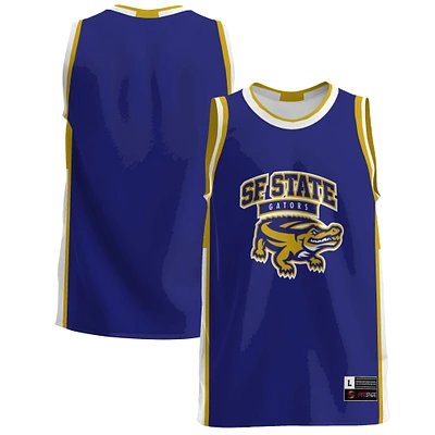 Men's GameDay Greats Purple San Francisco State Gators Lightweight Basketball Jersey