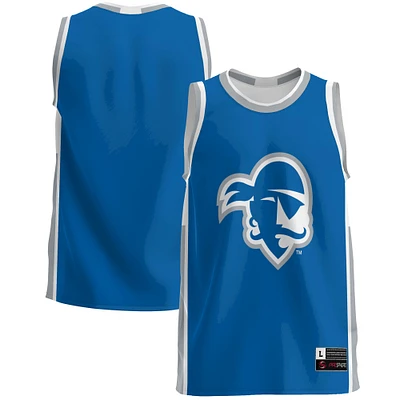 Men's GameDay Greats Blue Seton Hall Pirates Lightweight Basketball Jersey