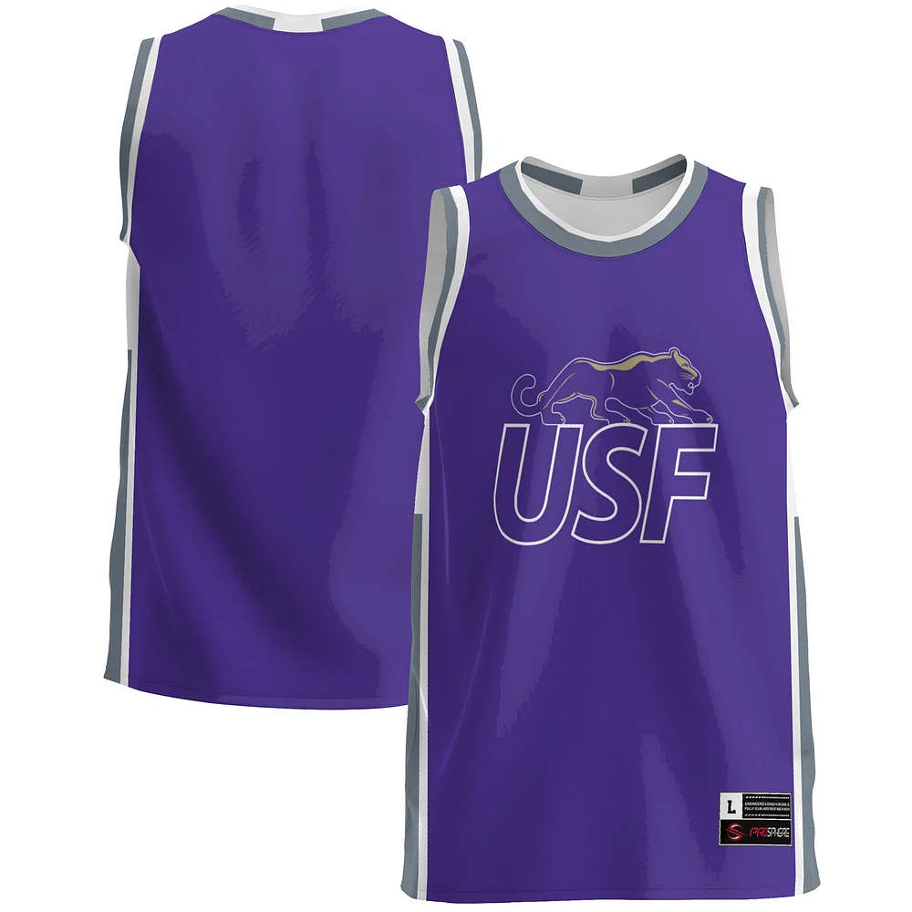 Men's GameDay Greats Purple University of Sioux Falls Cougars Lightweight Basketball Jersey