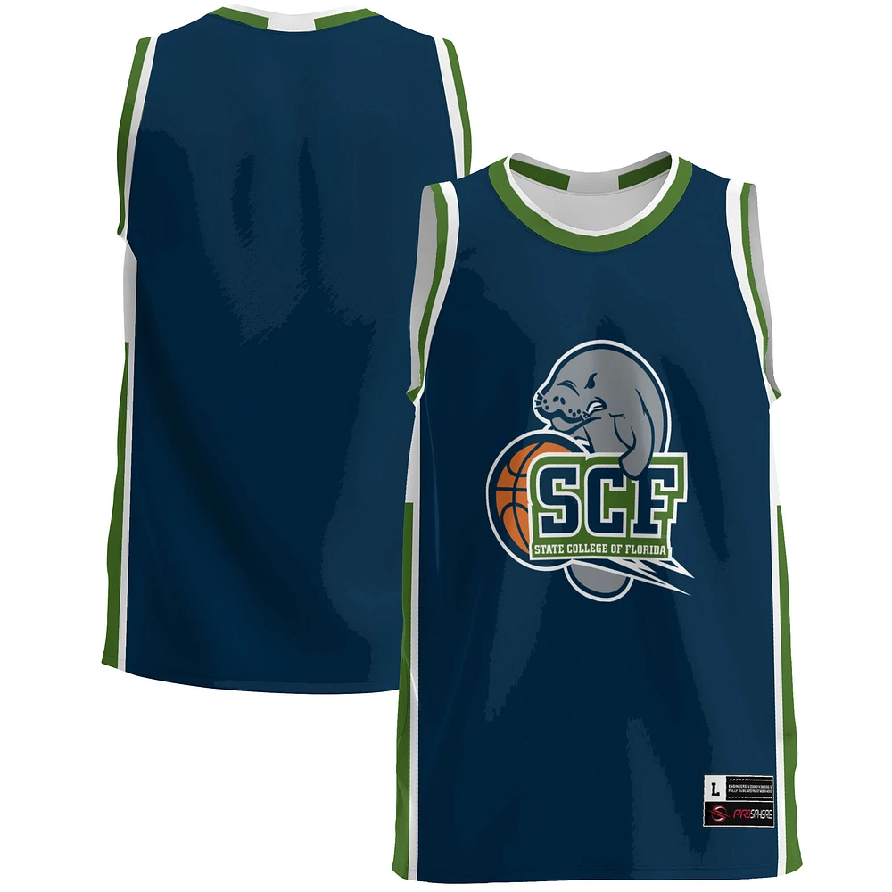 Men's GameDay Greats Red State College of Florida Manatee-Sarasota Lightweight Basketball Jersey