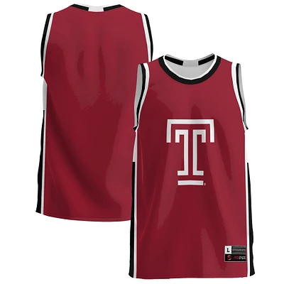 Men's GameDay Greats Red Temple Owls Lightweight Basketball Jersey