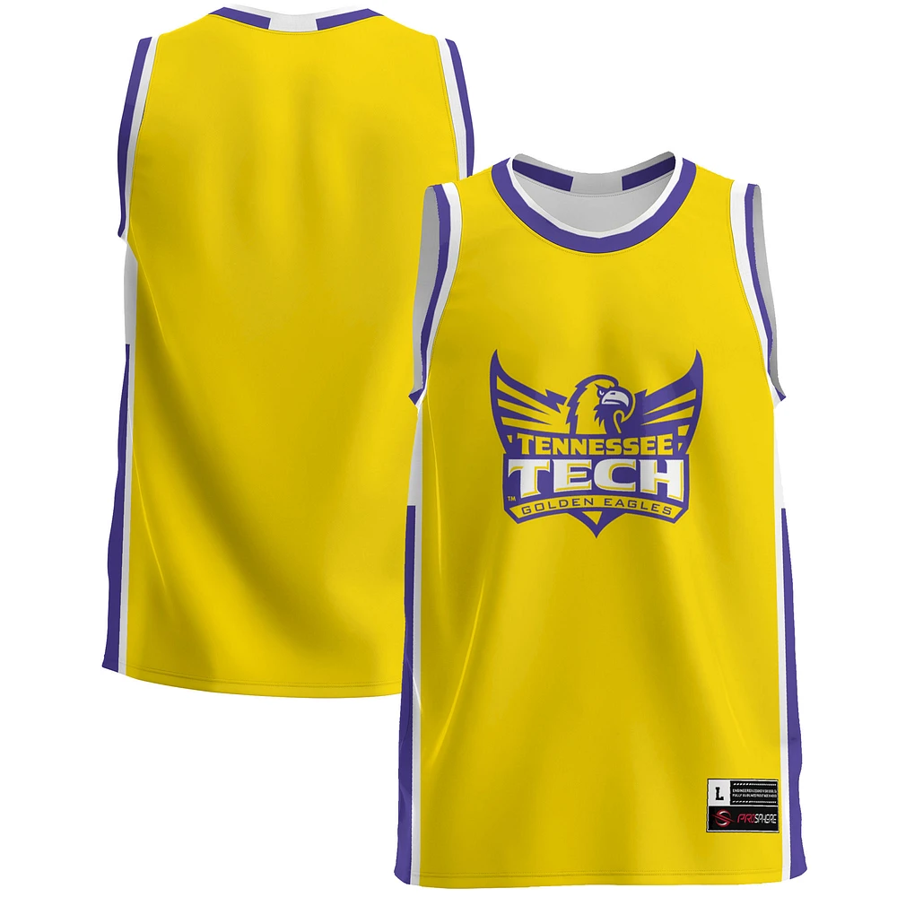 Men's GameDay Greats Gold Tennessee Tech Golden Eagles Lightweight Basketball Jersey