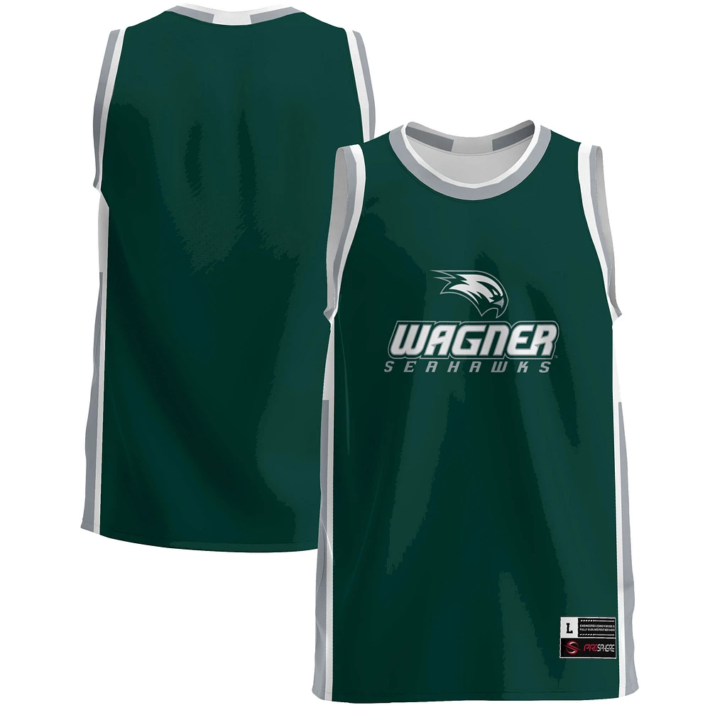 Men's GameDay Greats Green Wagner College Seahawks Lightweight Basketball Jersey
