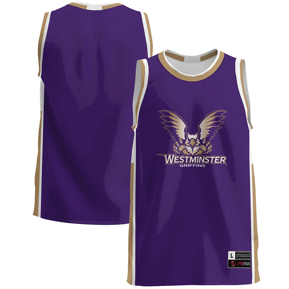 Men's GameDay Greats Blue Westminster Griffins Lightweight Basketball Jersey